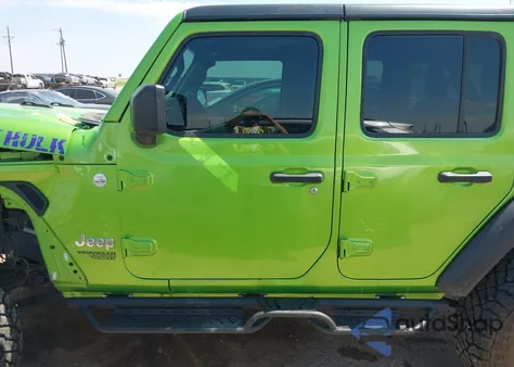 2018 Jeep Wrangler Unlimited Sport 4X4 из США, поврежденный, VIN 1C4HJXDGXJW262994